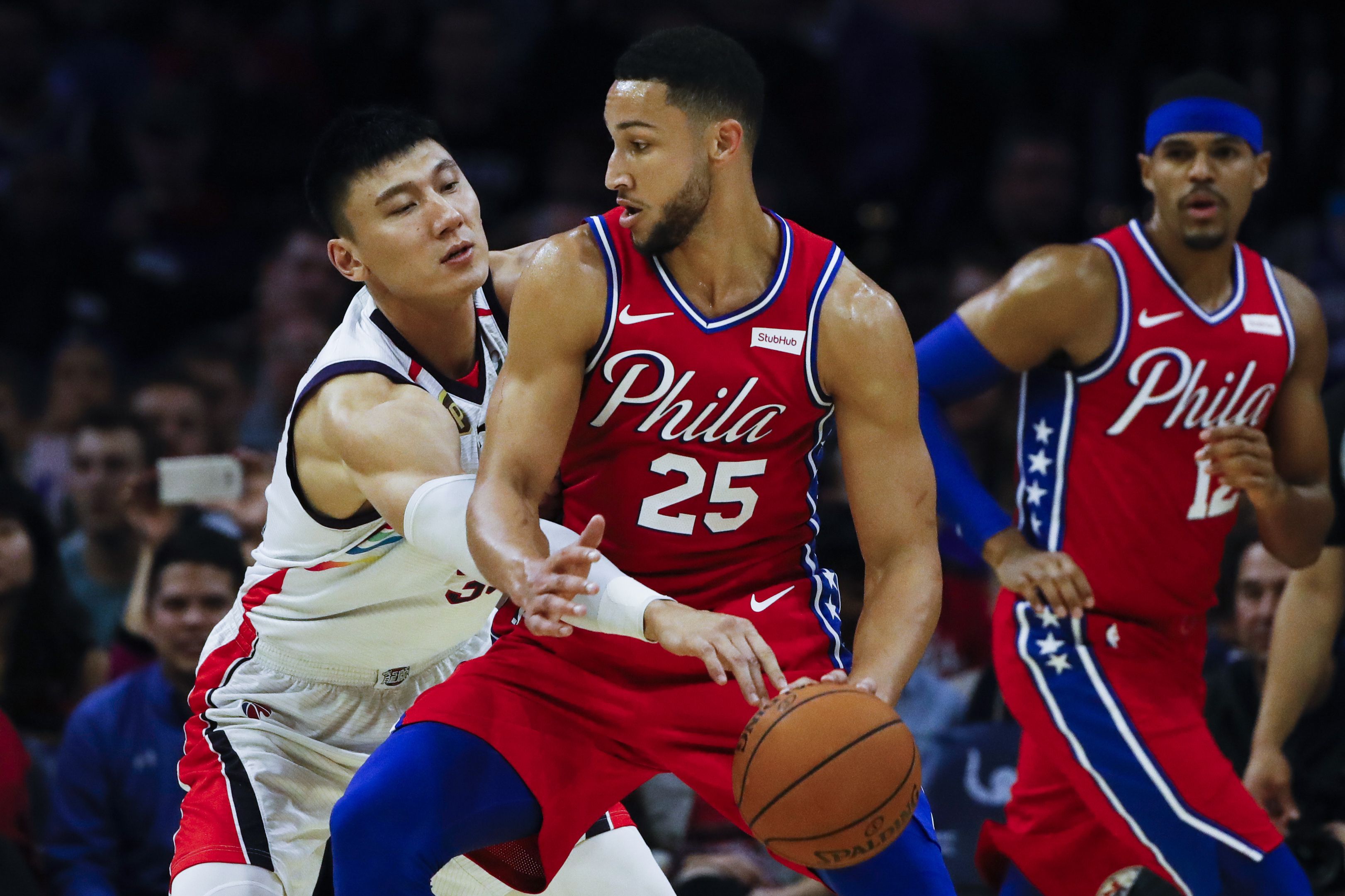 76ers fan supporting Hong Kong ejected from preseason sport