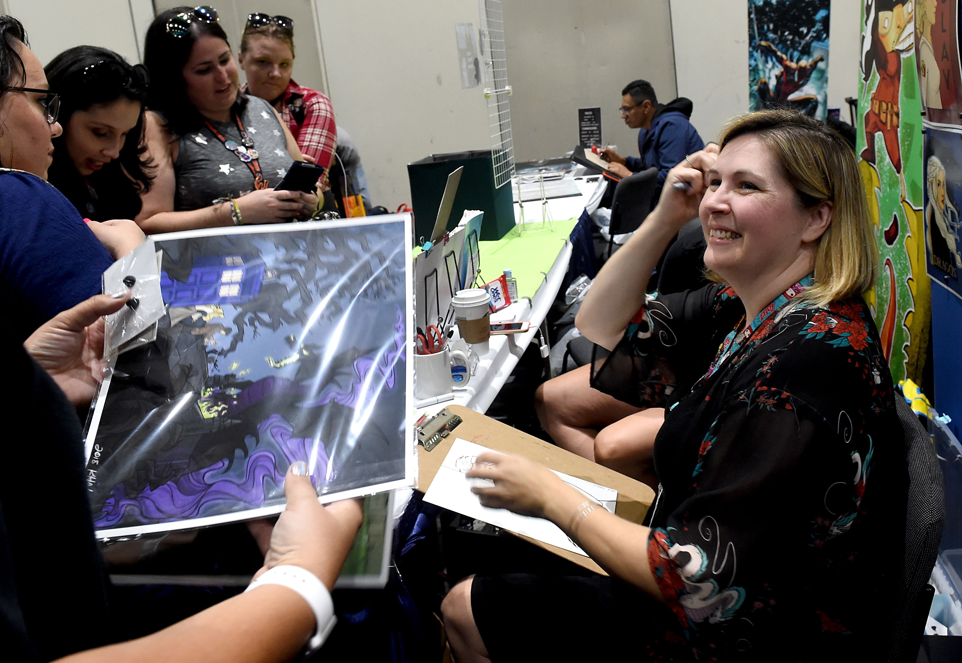 Artists thrive after exhibiting at Artist Alley throughout New York Comedian Con