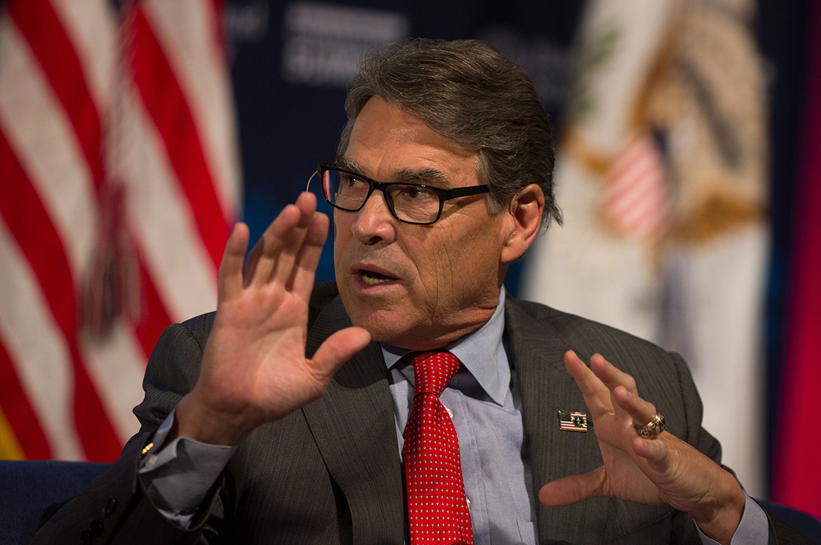Vitality Secretary Rick Perry eyeing exit in November