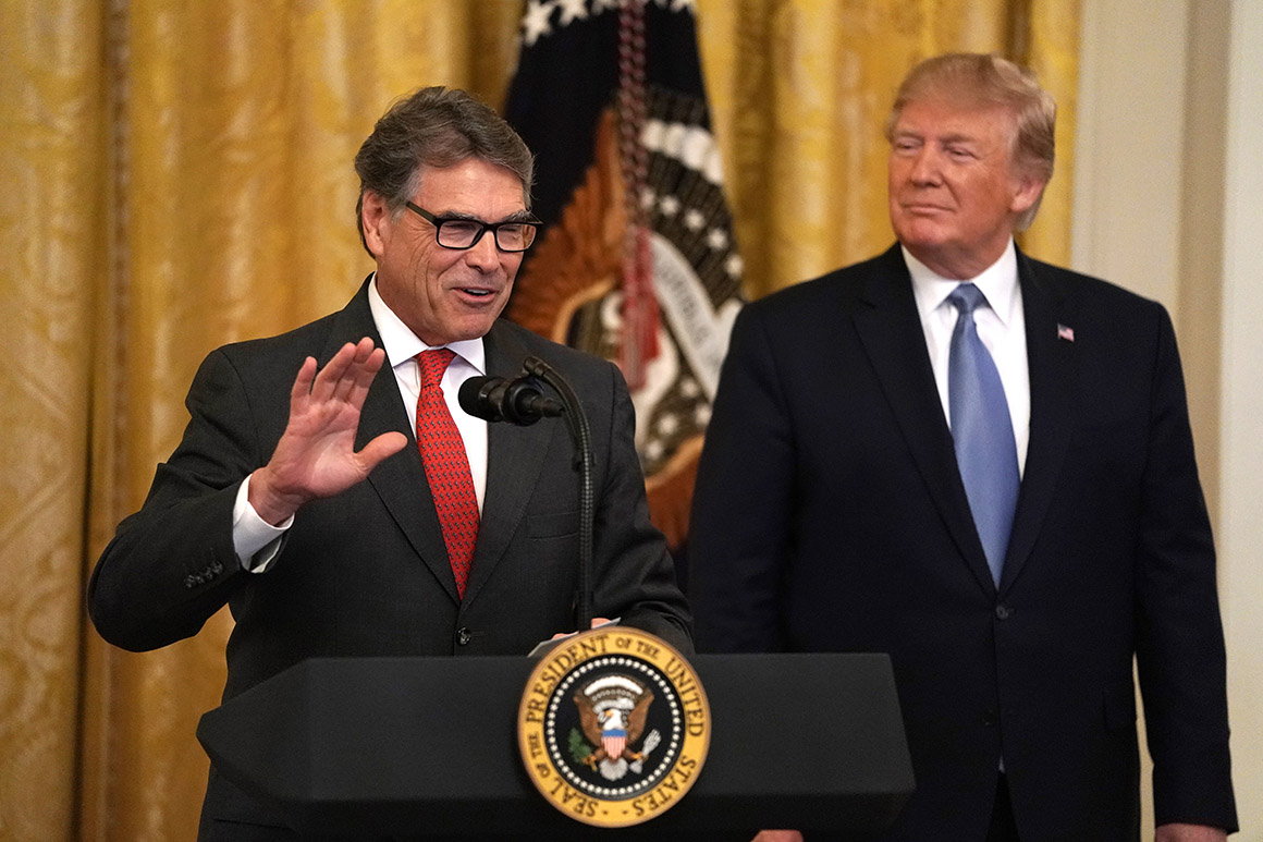 Perry pressed Ukraine on corruption, power firm adjustments