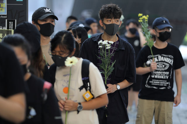 China stops couriers from transport black clothes to Hong Kong amid protests
