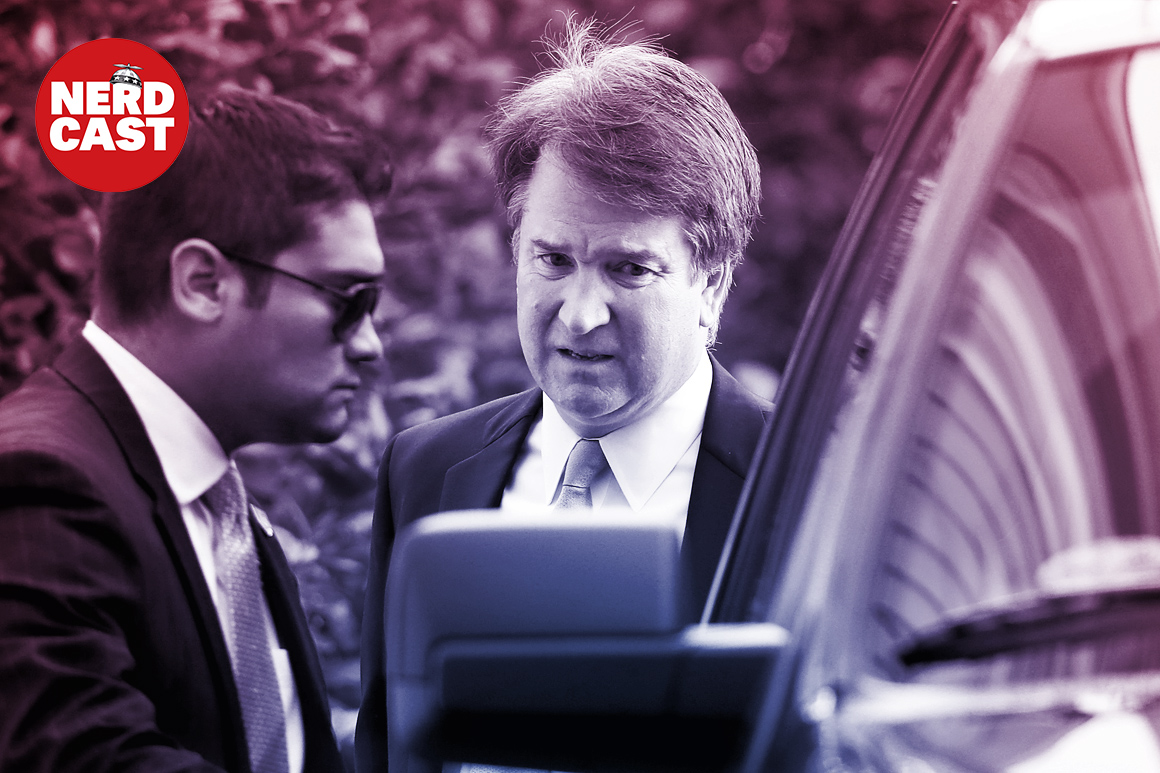 Behind the scenes because the Kavanaugh nomination hit the rocks