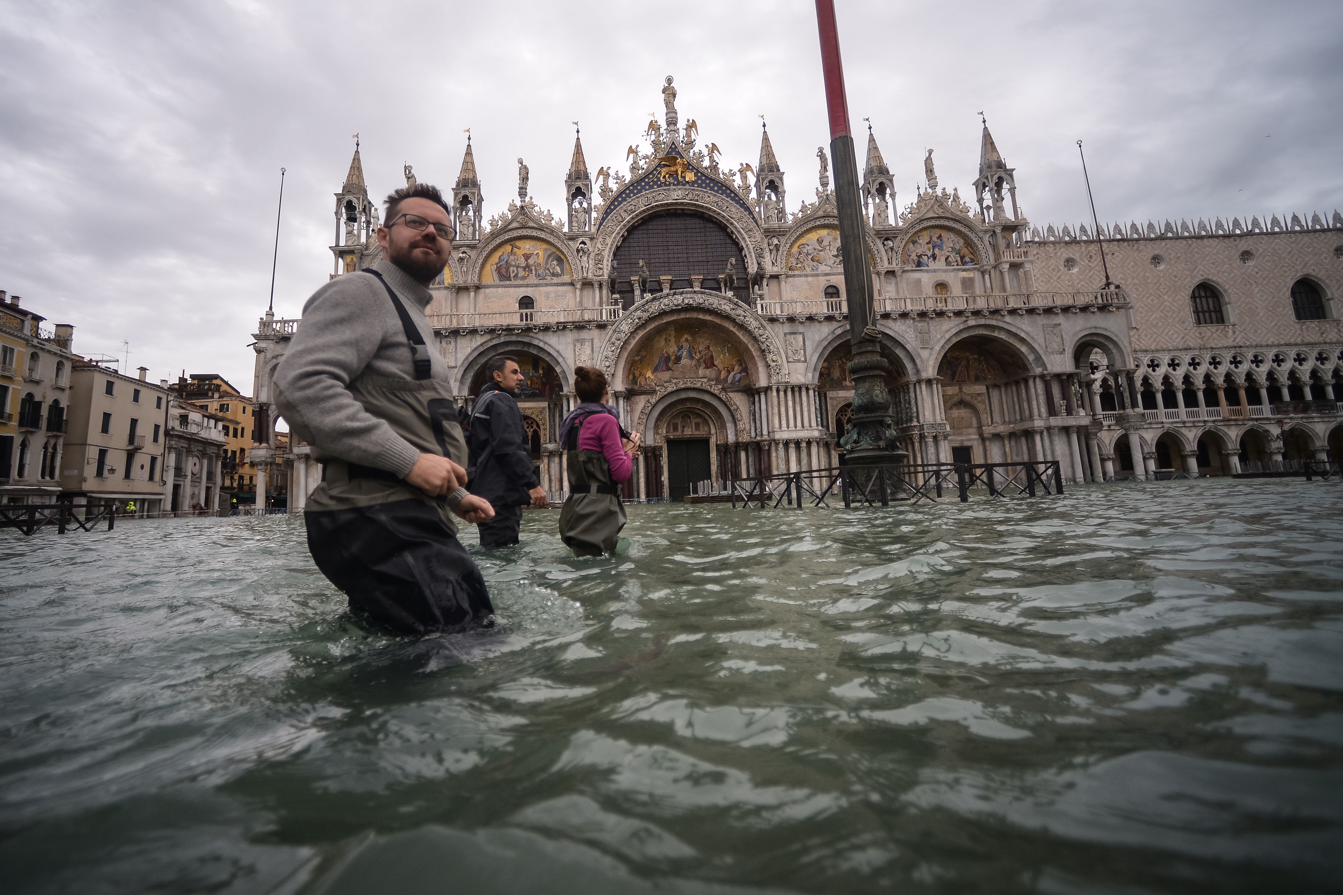 Venice’s floods are ‘canary in a coal mine’ for coastal cities