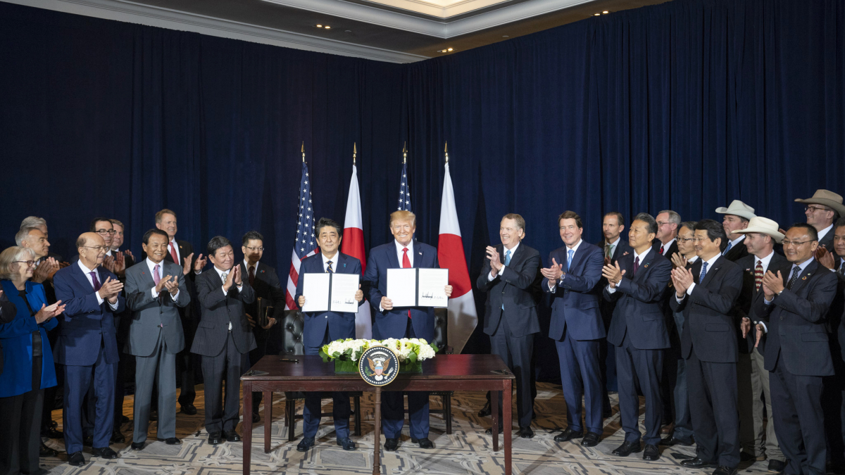 US-Japan Restricted Commerce Deal Passes Decrease Home of Japan’s Parliament