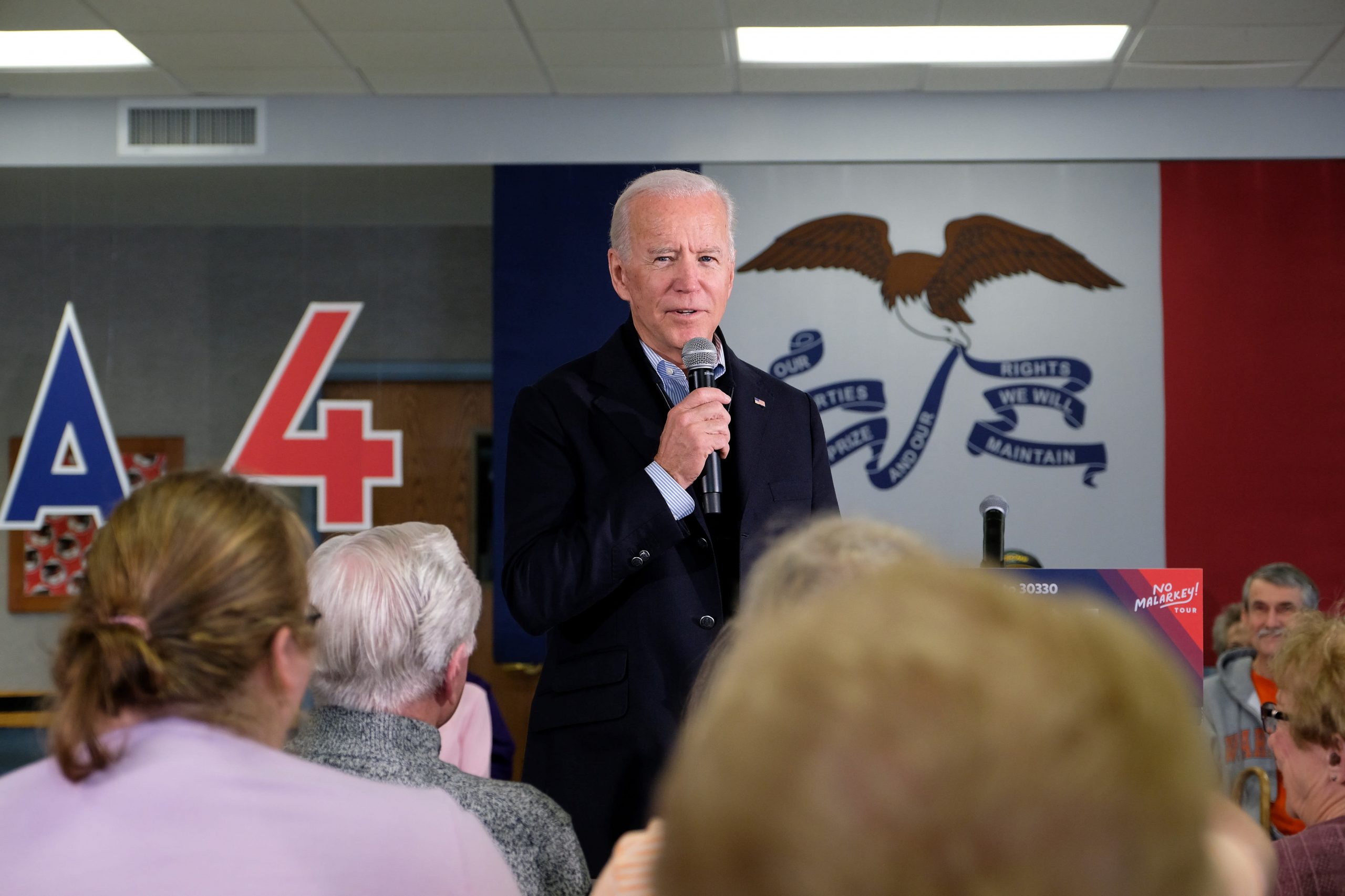 Joe Biden claims he didn’t name Iowa voter fats