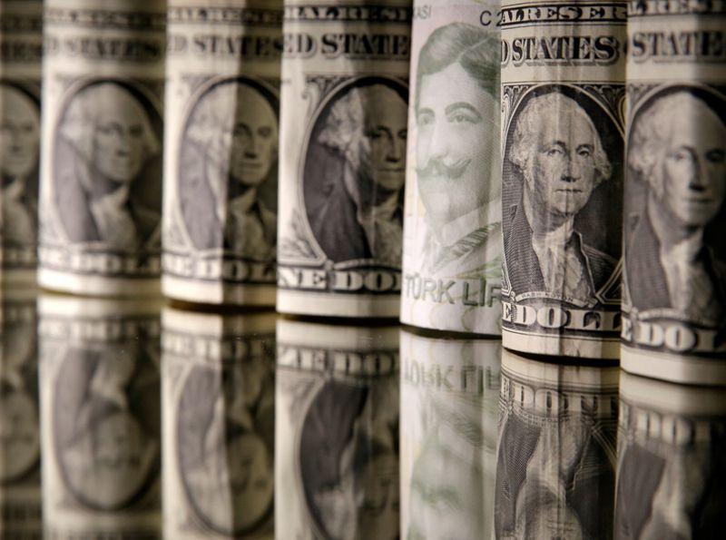Greenback eases, on monitor for smallest return in six years