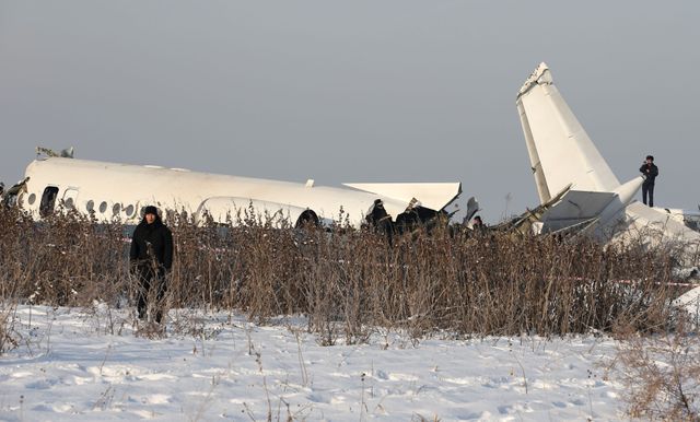 Twelve lifeless as aircraft crashes after take-off in Kazakhstan