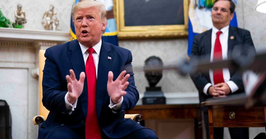 Trump Falsely Claims That Ukraine Help Arrived ‘Forward of Schedule’