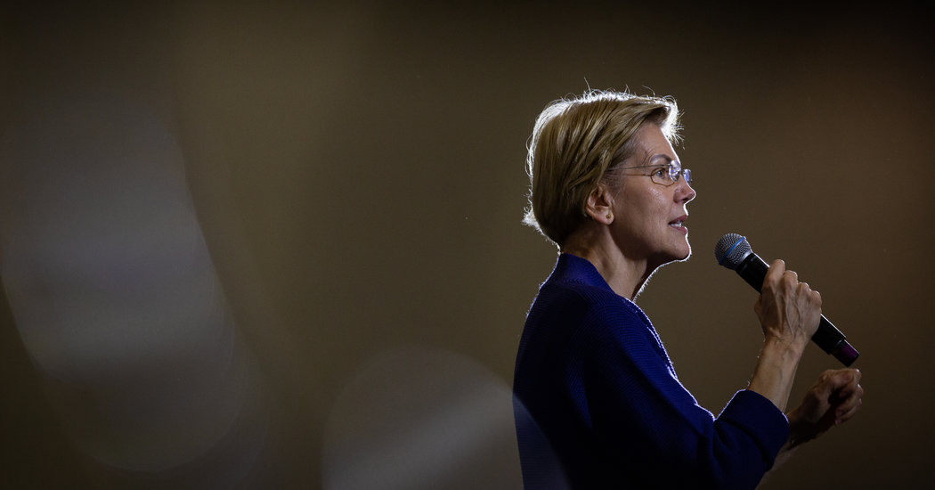 Warren Rolls Out a Chapter Plan, Reviving an Previous Conflict With Biden