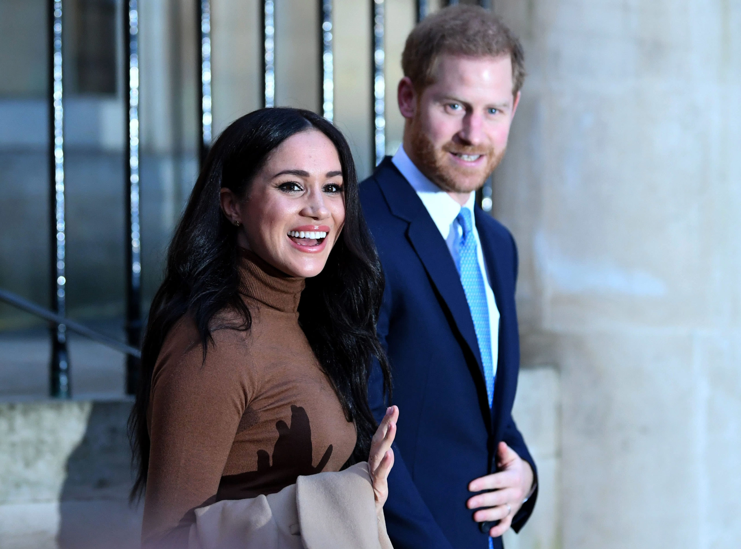 Prince Harry and Meghan Markle say they’re taking a step again from the royal household