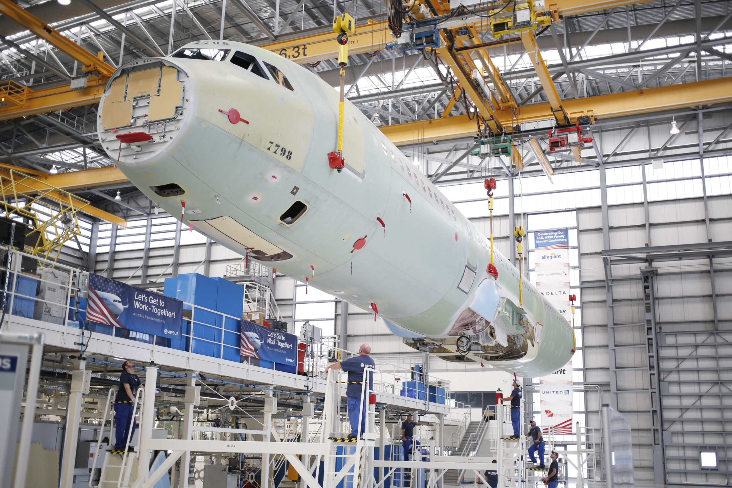 Airbus will increase manufacturing of US-made planes as tariffs threaten costs for patrons