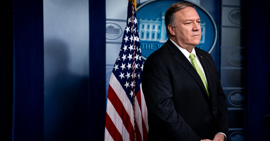 Pompeo Sticks to Assertion That U.S. Confronted Imminent Menace From Iran