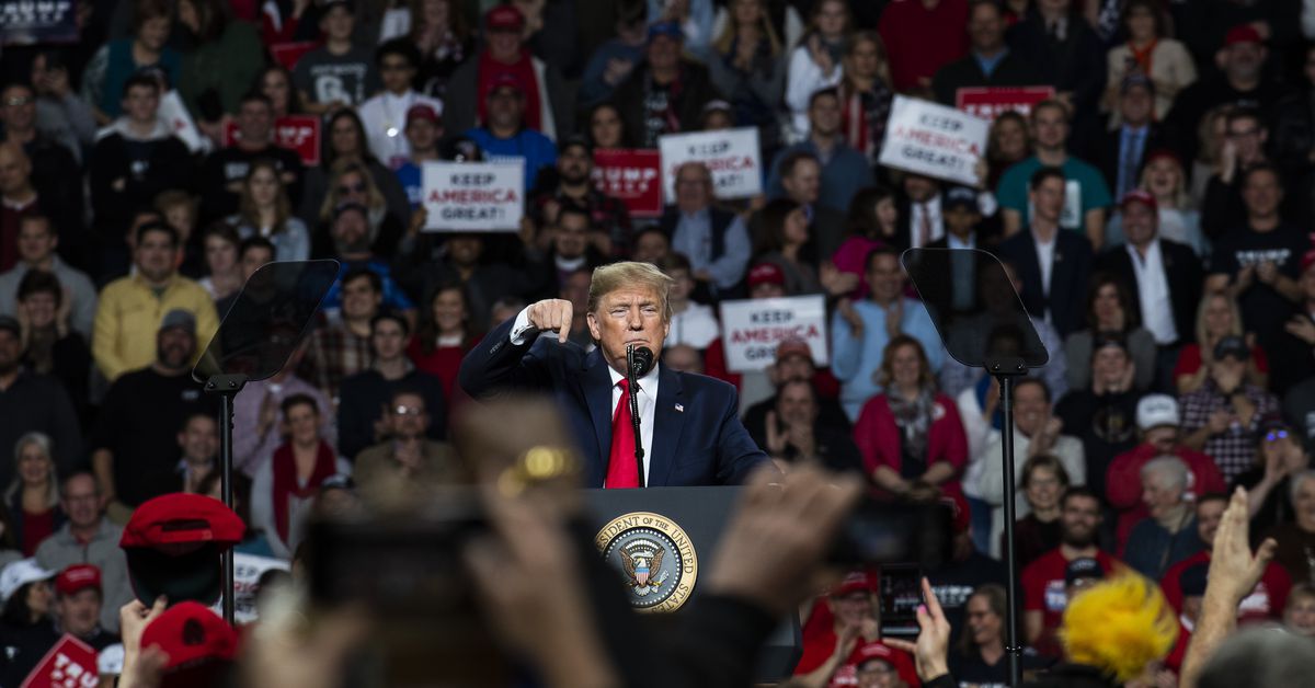 Trump’s Toledo rally: His taunts of Schiff are like a parody of a bully