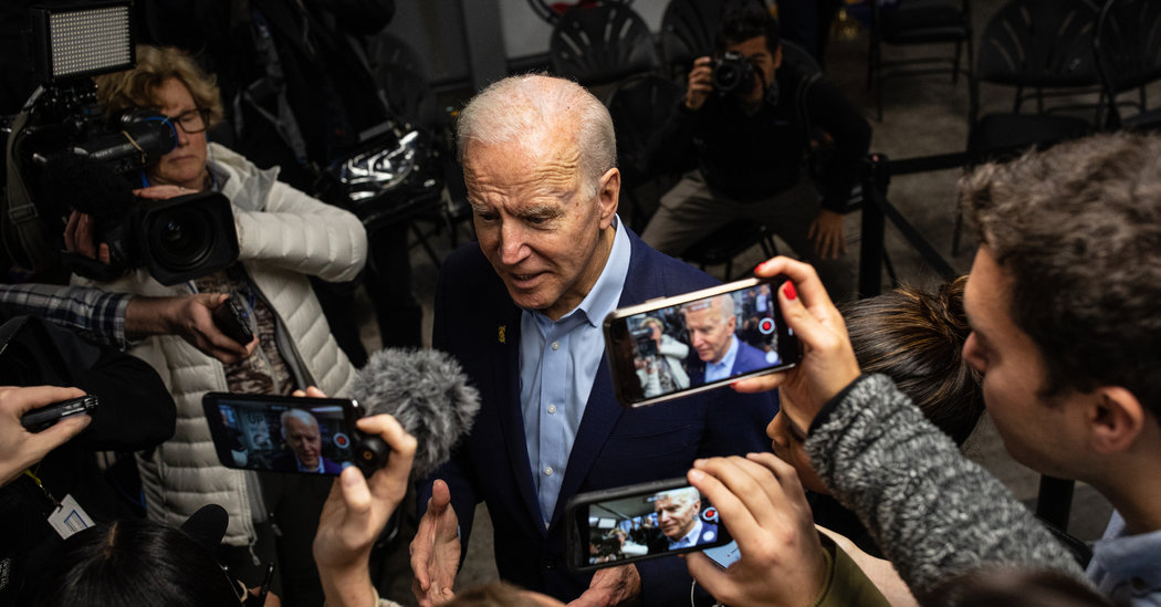 Biden hits again at Sanders over Social Safety.