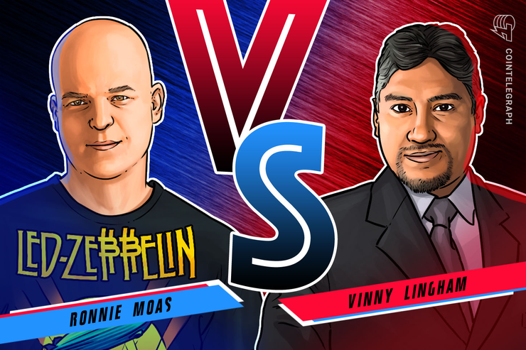 Ronnie Moas and Vinny Lingham Come to Blows Over $20Okay Bitcoin Wager