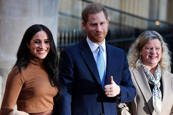 Did Harry put Disney networking earlier than the Royal Marines? 