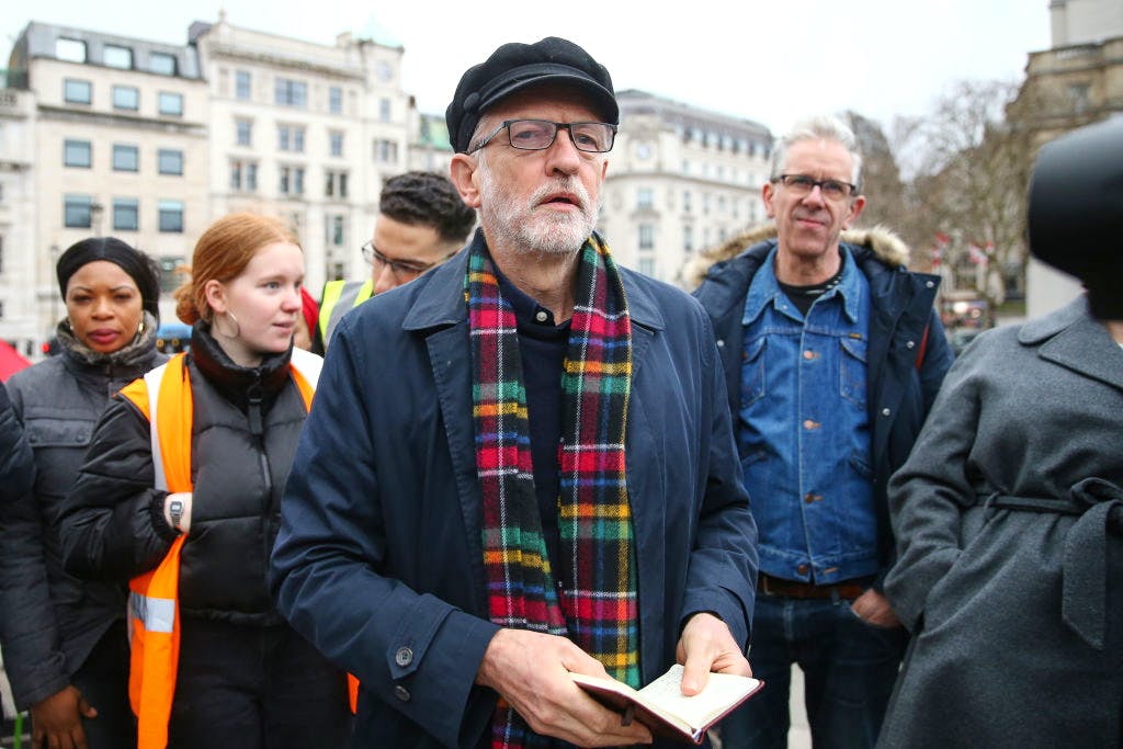 Corbyn’s Cease the Battle protest speech was his worst but