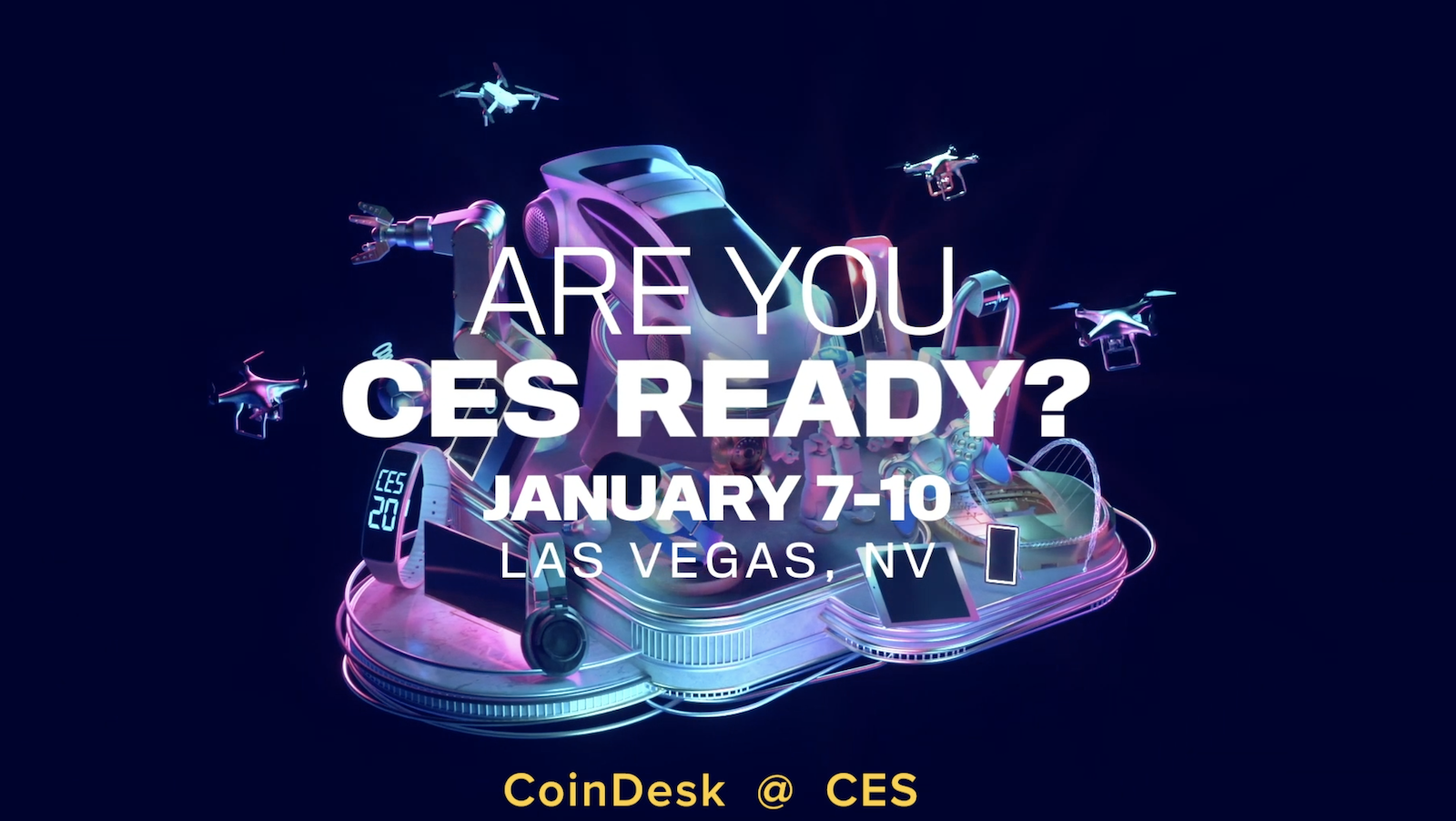 Be part of CoinDesk at CES This Week