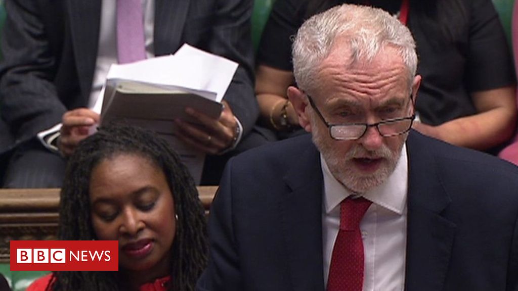 PMQs: Johnson and Corbyn on NHS care and funding