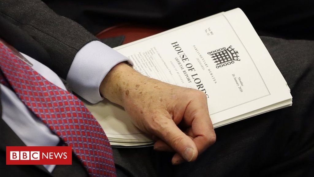 Brexit: Lords ship amended invoice again to MPs