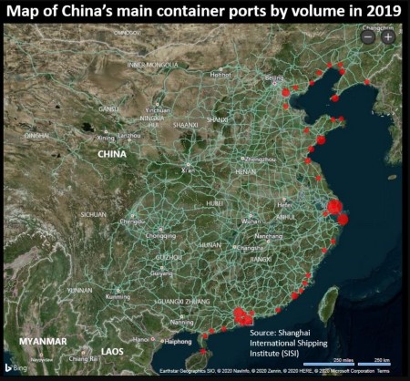 GRAPHIC-China’s prime container ports unclog backlog as virus curbs ease