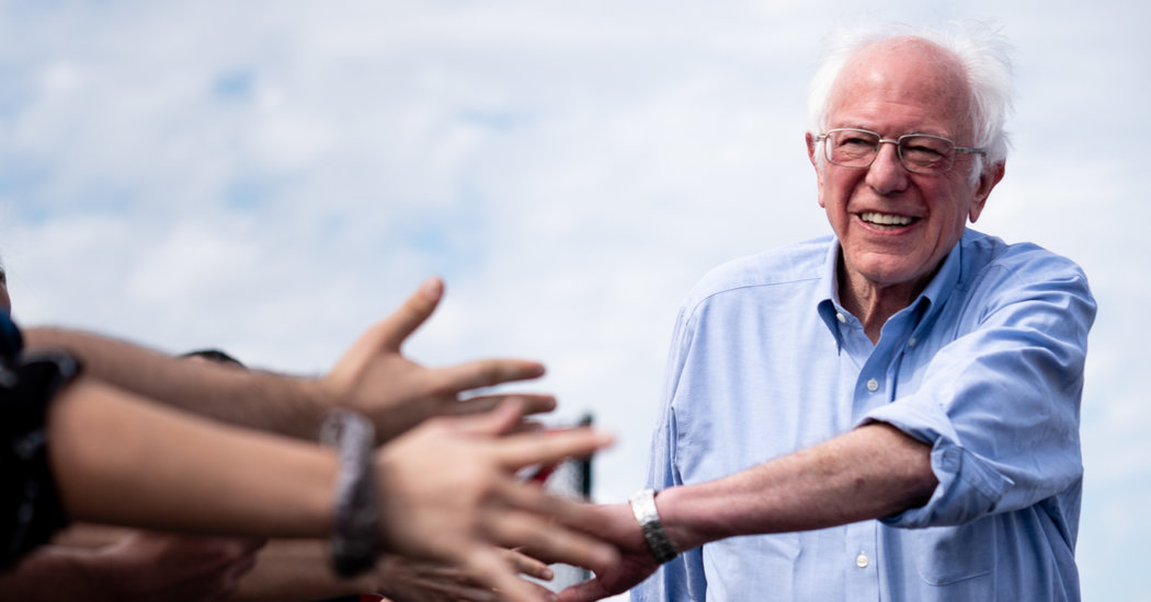 Bernie Sanders, the Teflon Candidate, Faces Sudden New Assessments