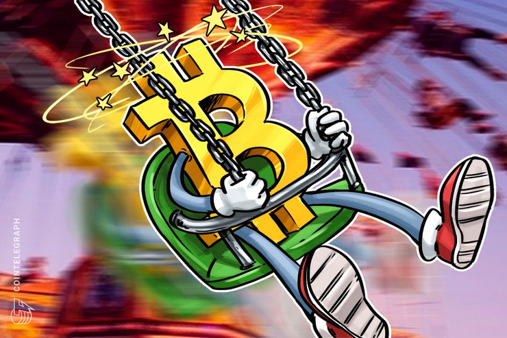 Bitcoin Value Abruptly Drops $300 in 1 Hour After $10,500 Rejection