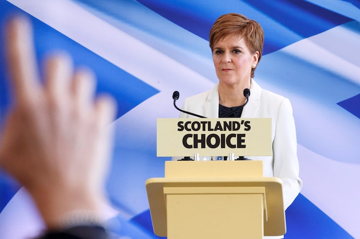 Sturgeon’s most important power is her lack of actual opposition
