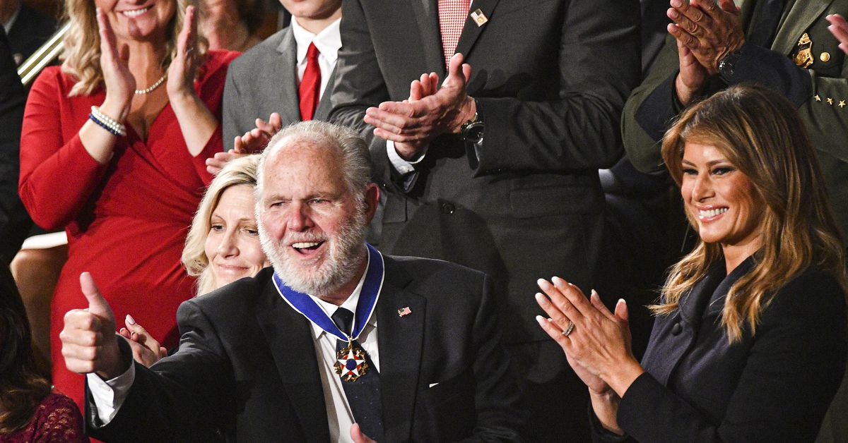 State of the Union 2020: Trump gave Limbaugh the Presidential Medal of Freedom