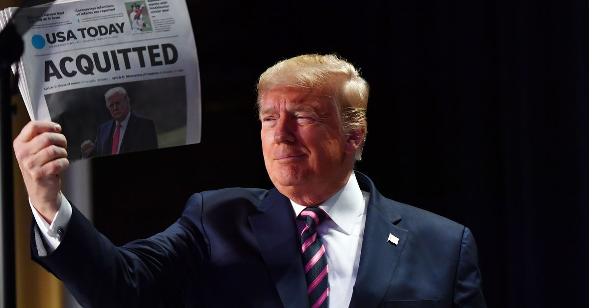 Trump delivers vindictive Nationwide Prayer Breakfast speech