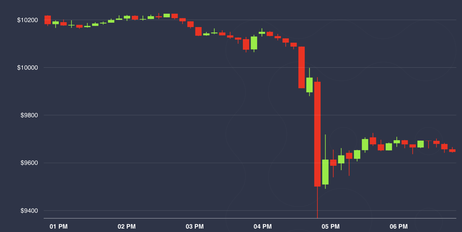 Bitcoin Slides Again Beneath $10Okay Amid Fast Bearish Promote-Off
