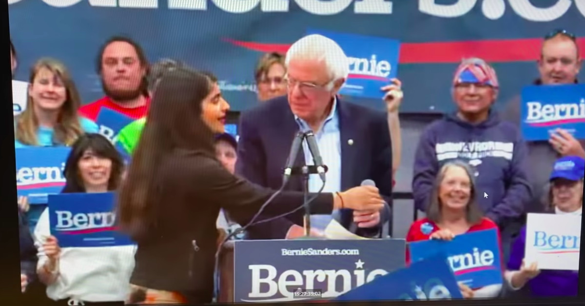 Why topless protesters are disrupting Bernie Sanders rallies