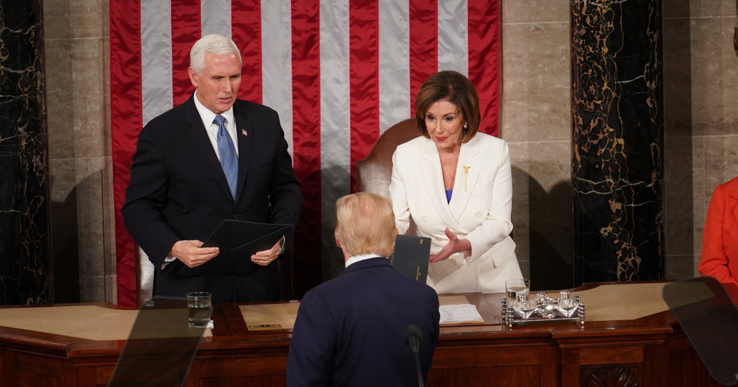 Trump and Pelosi Alternate Snubs on the State of the Union Tackle