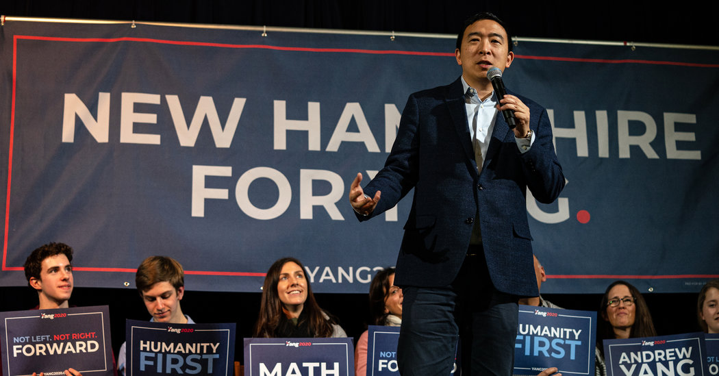 Andrew Yang’s Marketing campaign Is Using on New Hampshire