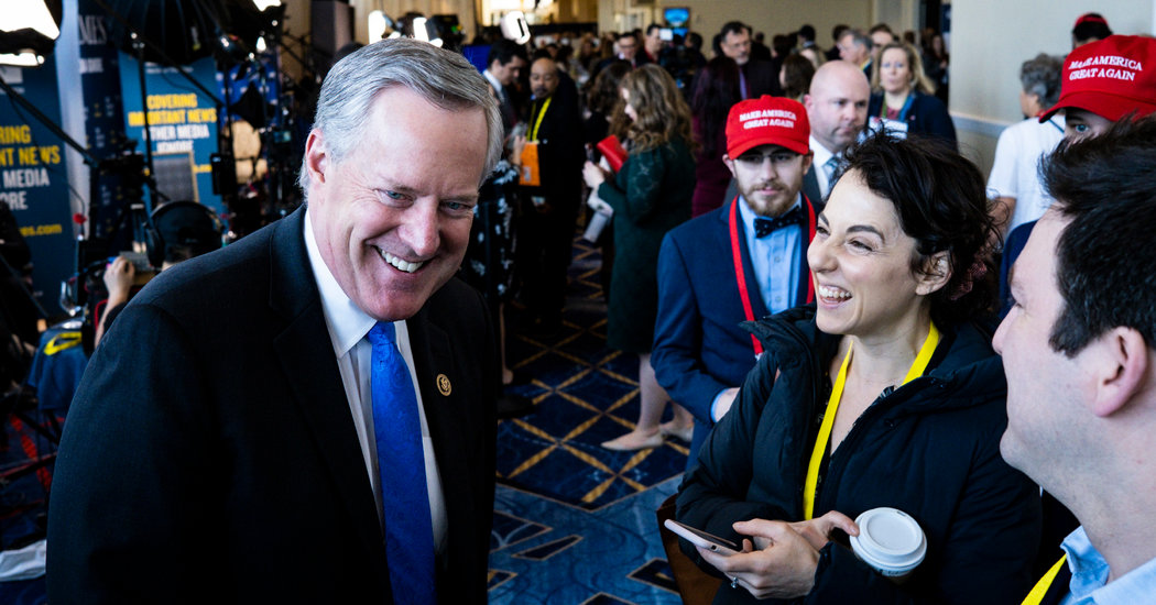 Fourth Time’s the Allure? Mark Meadows Takes Over Trump’s White Home