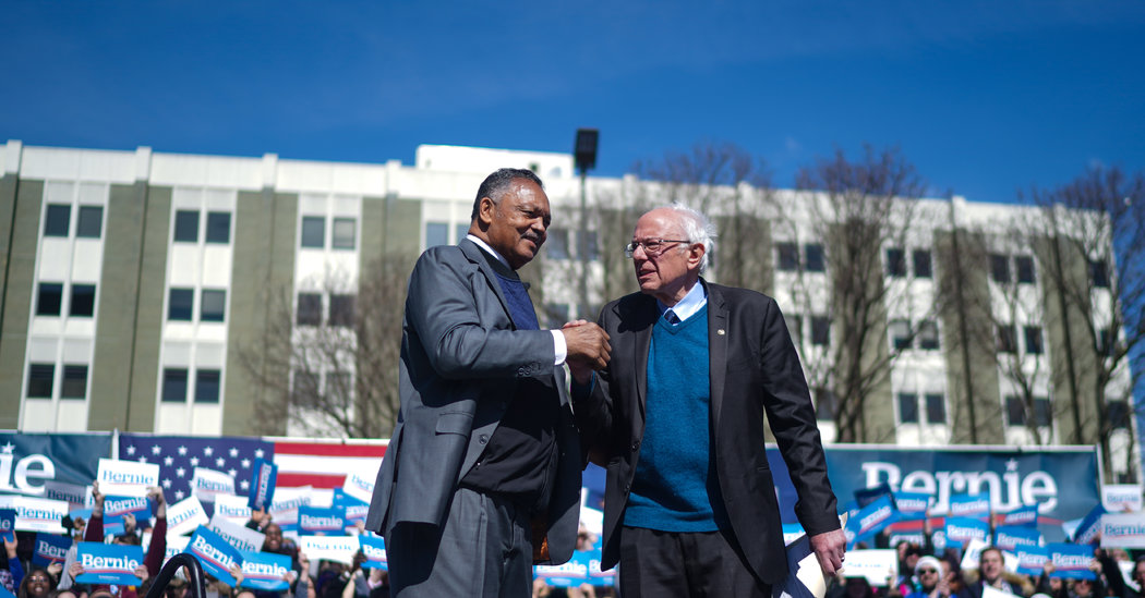 Jesse Jackson Endorses Bernie Sanders
