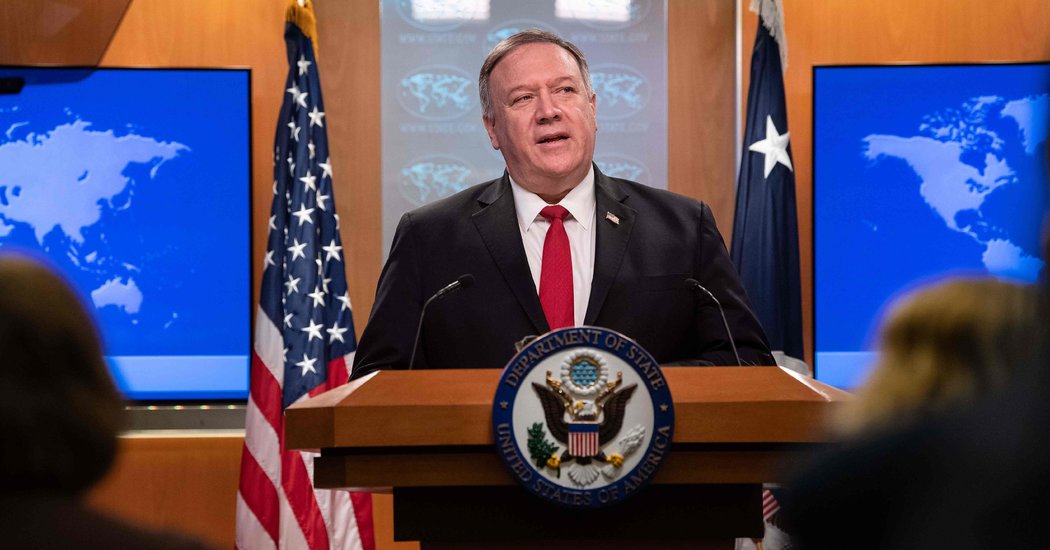 Critics Hear Political Tone as Pompeo Calls Out Diplomatic Rivals Over Human Rights