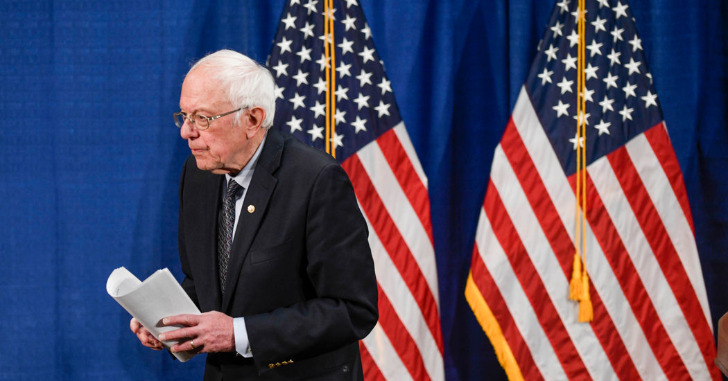 Bernie Sanders Made a Huge Concession Speech. Simply Not the Normal Sort.
