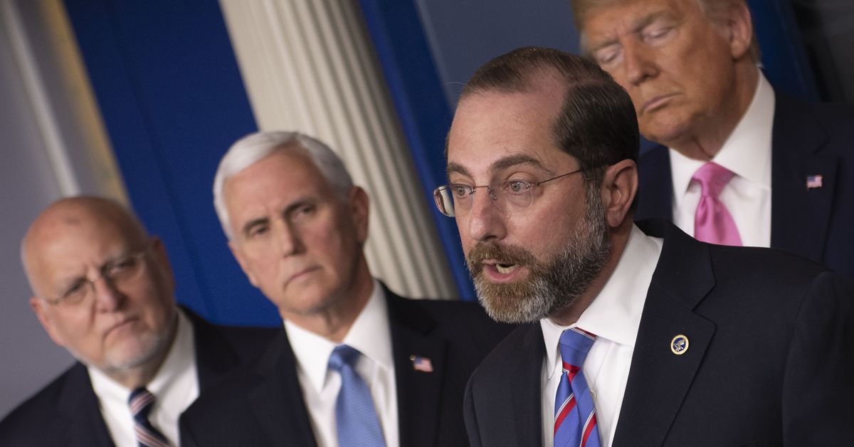Pence and Azar’s coronavirus TV tour was an train in spin