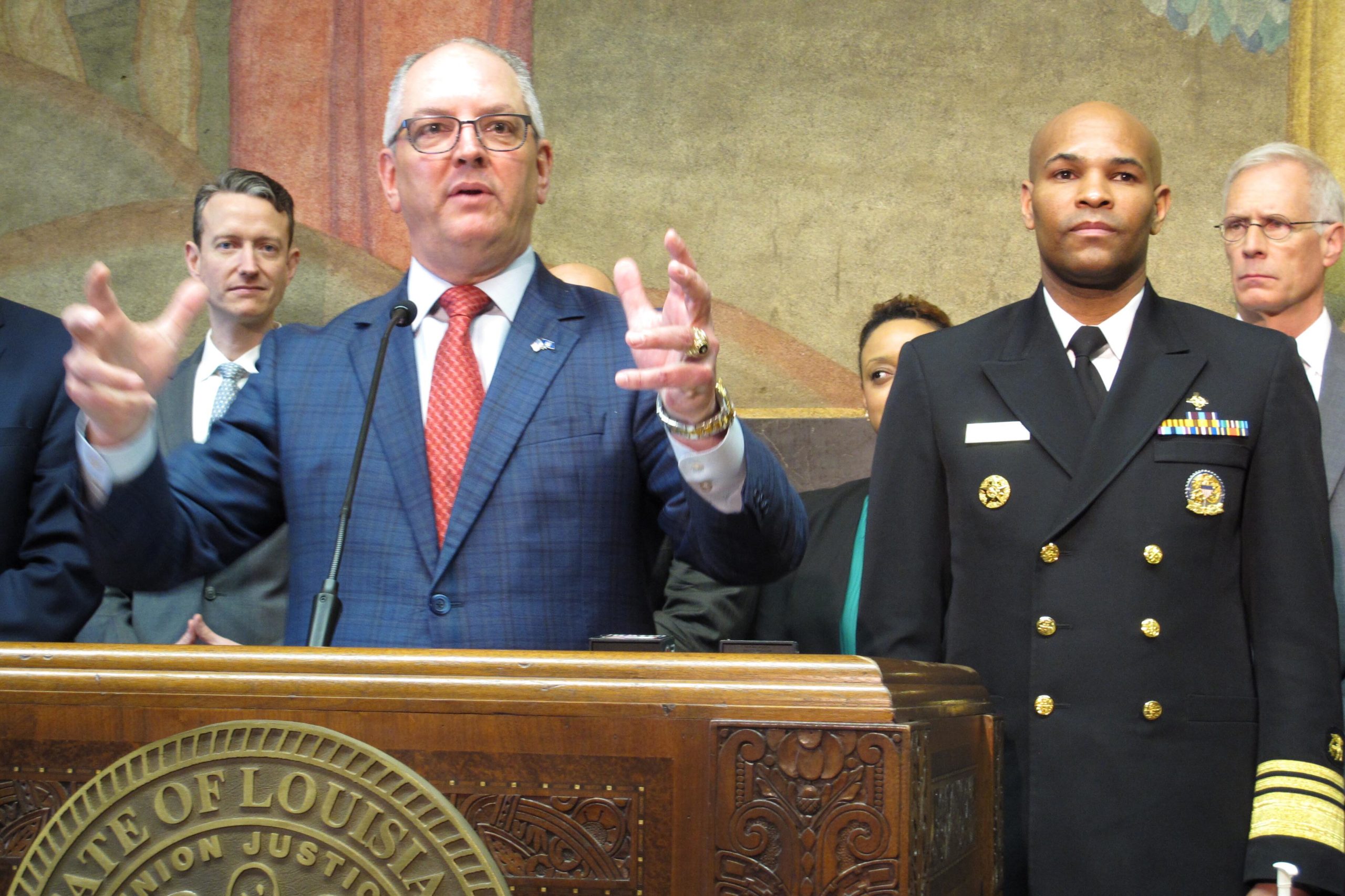 Louisiana postpones main as states scramble to regulate to coronavirus Louisiana postpones main as states scramble to regulate to coronavirus
