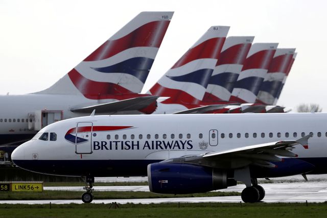 British Airways suspending flights from London’s Gatwick