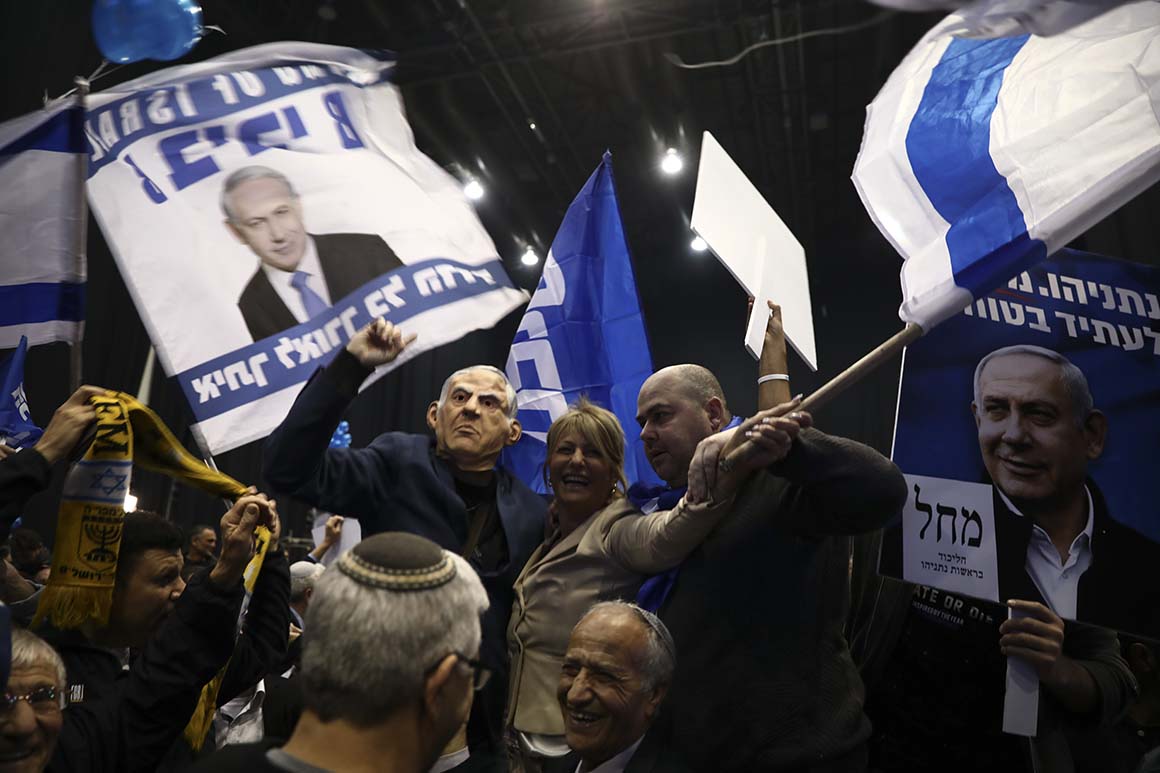 Israeli exit polls: Netanyahu simply in need of majority