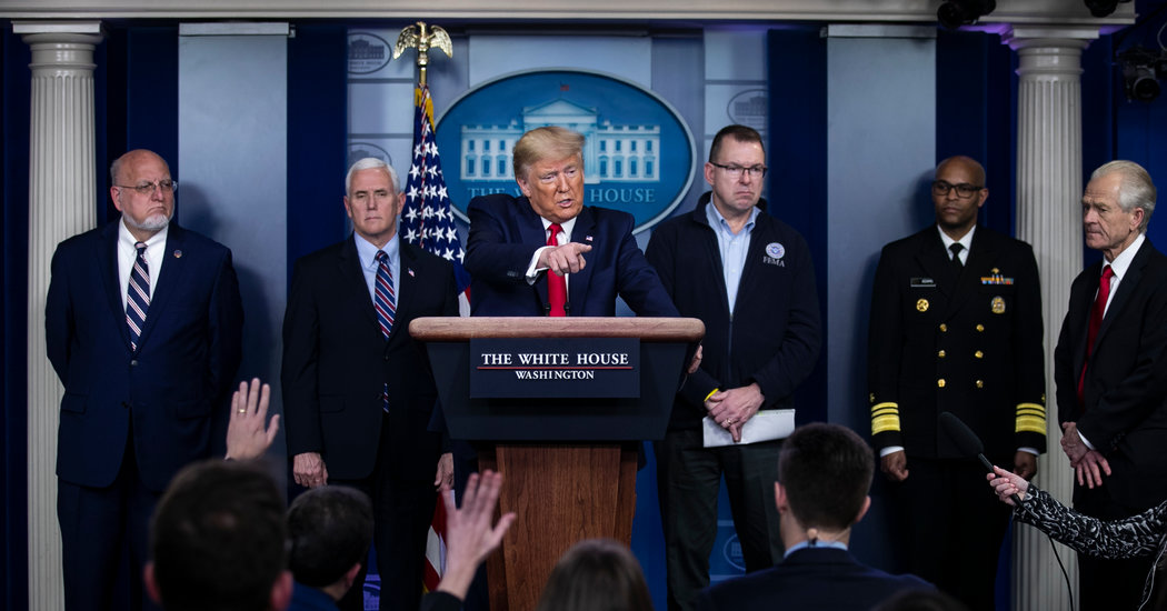 Trump Says Coronavirus Remedy Can’t ‘Be Worse Than the Downside Itself’