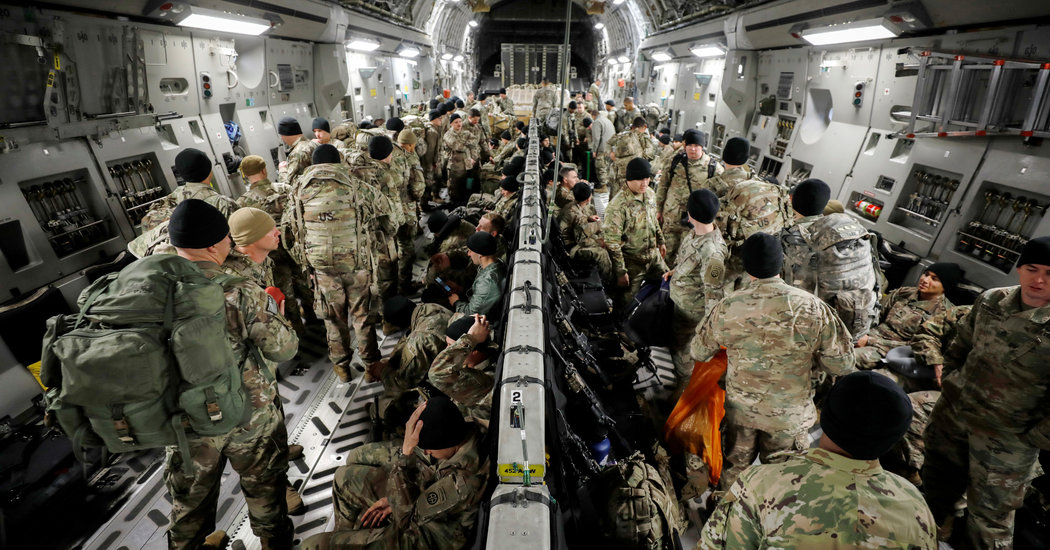U.S. Military Halts Coaching Over Coronavirus however Then Modifications Its Thoughts