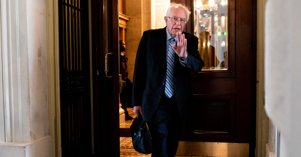 Sanders Argues He Has ‘Slim Path’ and Says He Needs to Push His Points