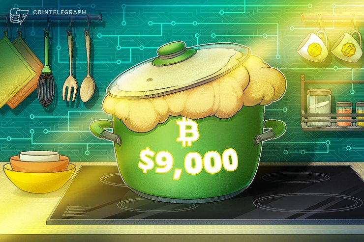 Bitcoin Hash Fee Passes Report 150 Quintillion as Value Reclaims $9K