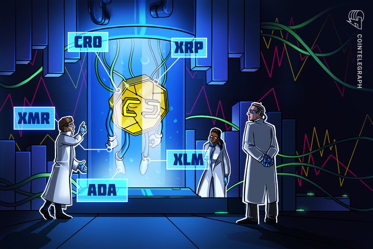 Prime 5 Cryptos This Week (Mar 29): CRO, XMR, XRP, ADA, XLM