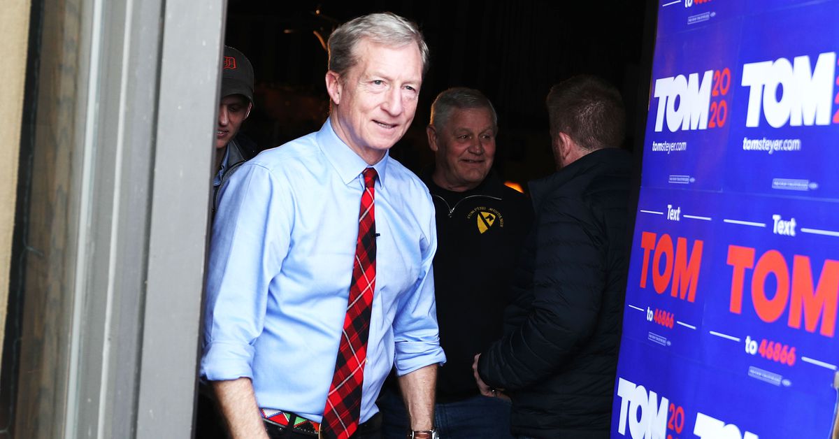 Tom Steyer drops out of 2020 presidential race