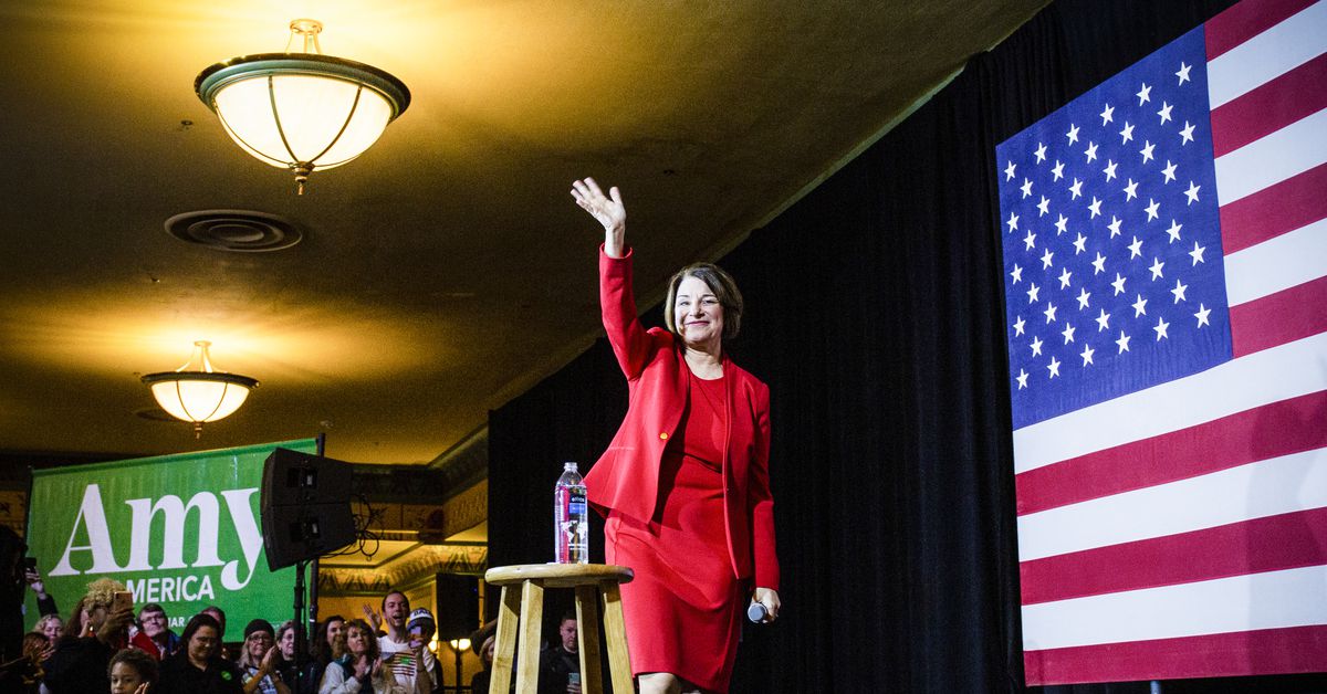 Amy Klobuchar drops out of the 2020 presidential race