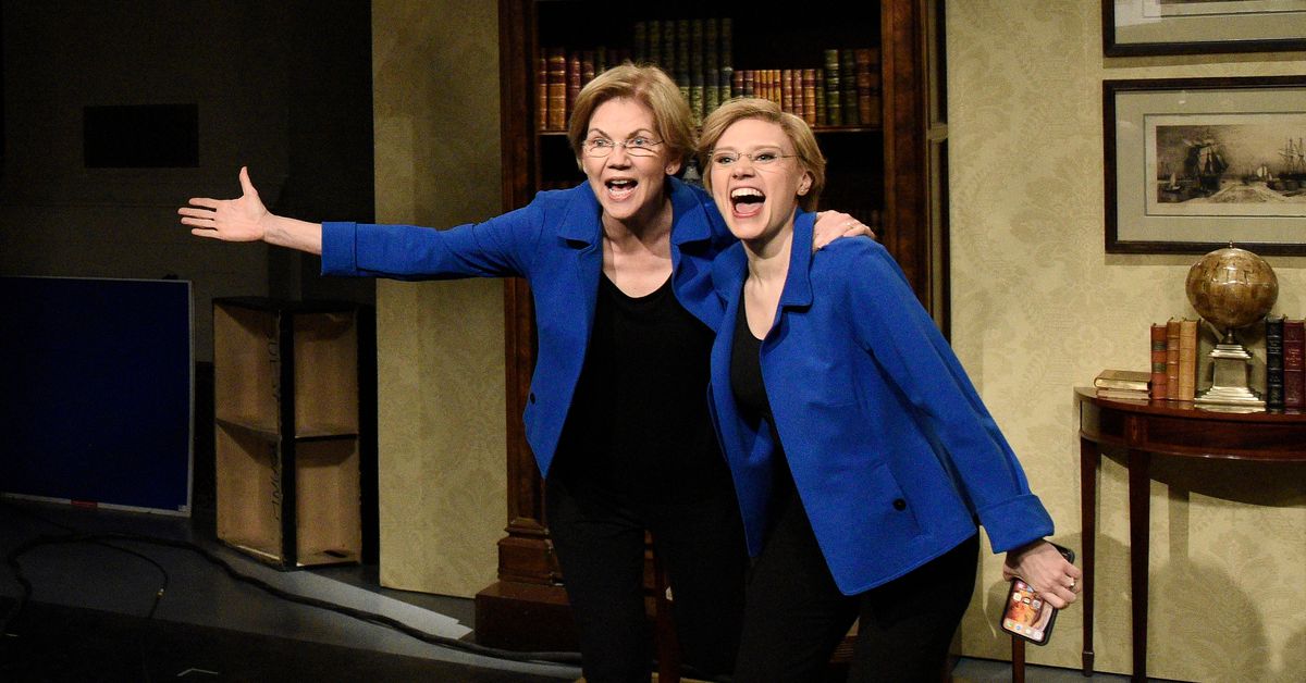 SNL chilly open: Sen. Elizabeth Warren joined Kate McKinnon to speak post-primary life